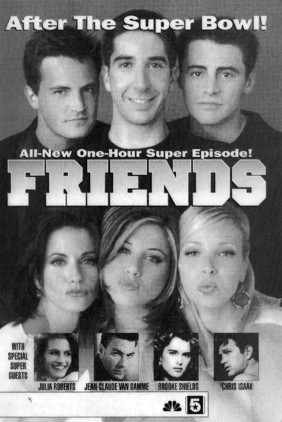 Friends Season 2 The One After the Super Bowl