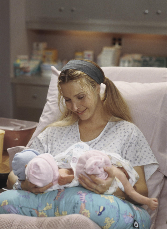 Friends Season 5 Pheobe's triplets